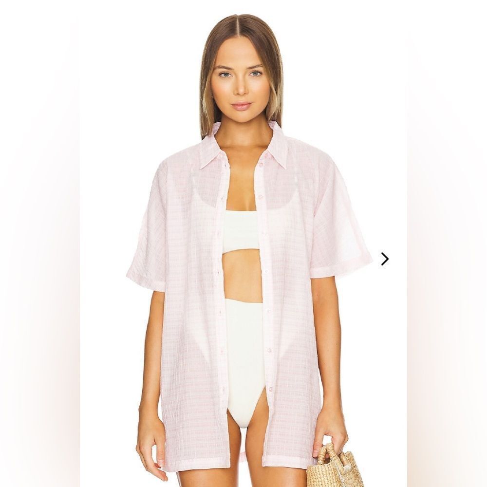 Lovers + Friends FRANKIE TOP Pink